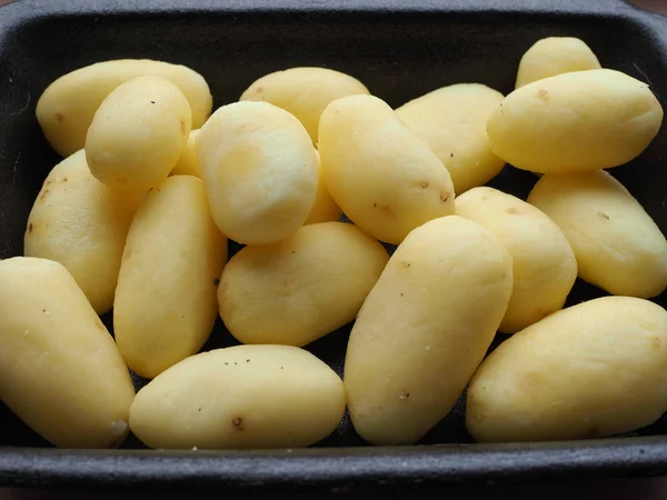 Картопля Solanum Tuberosum Овочі Вегетаріанська Їжа Ванні — стокове фото