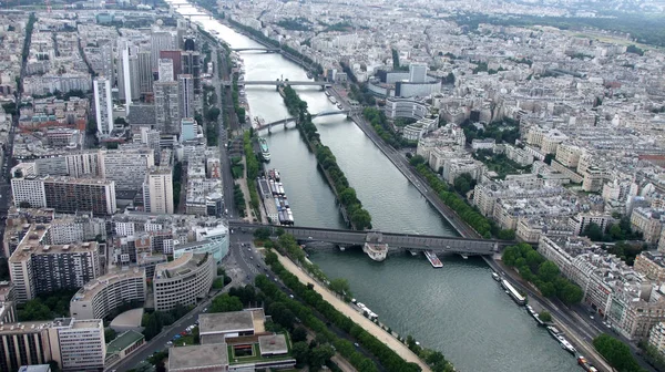 Vista Ciudad Desde Torre Eiffel —  Fotos de Stock