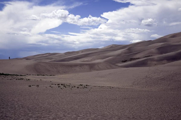 Písečné Duny Národním Parku Great Sand Dunes — Stock fotografie