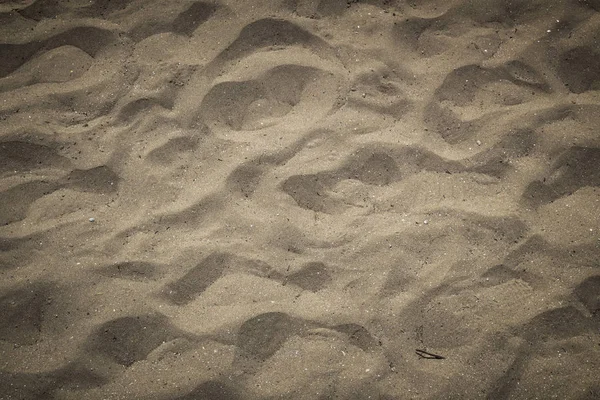 Тло Морського Піску Відбитками — стокове фото