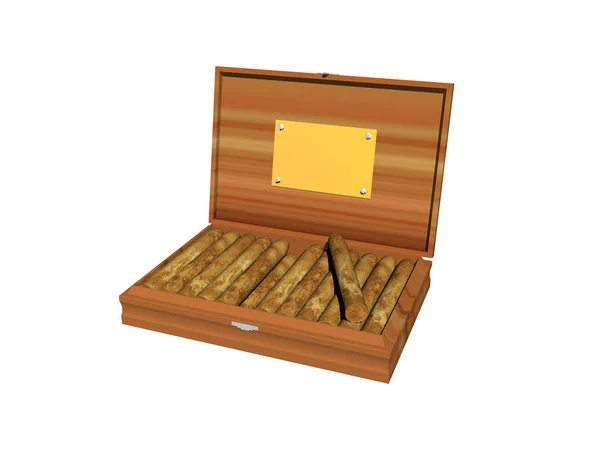 Деревянная Коробка Золотыми Монетами — стоковое фото