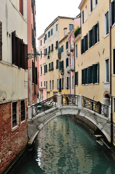 Una Casa Canal Venecia — Foto de Stock