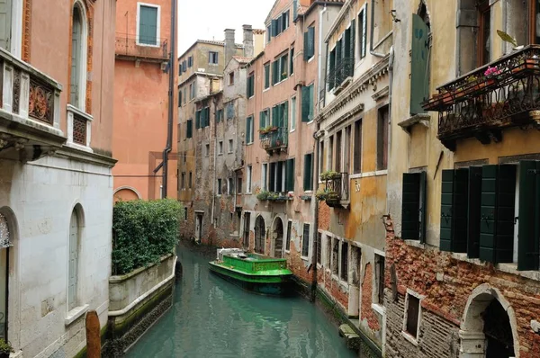 Una Casa Canal Venecia — Foto de Stock