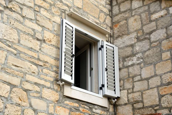Window Shutters Southern Europe — Stock Photo, Image