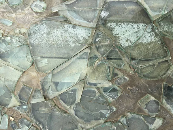 broken glass abstract struktur.broken glass abstract structure