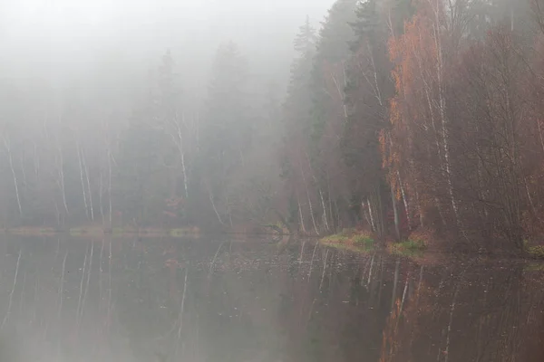 Lake Fog Selketal Stieg Resin — Stockfoto
