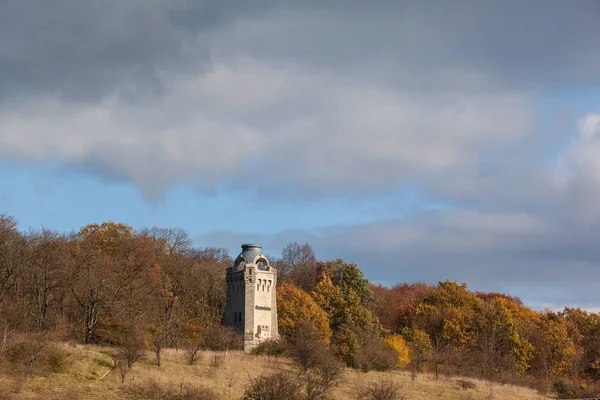 Άποψη Του Bismarkturm Στην Kirchberg Κοντά Osterwieck Harz — Φωτογραφία Αρχείου