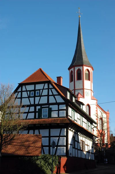 Bývalá Celní Stanice Starém Centru Města Knielingenu — Stock fotografie