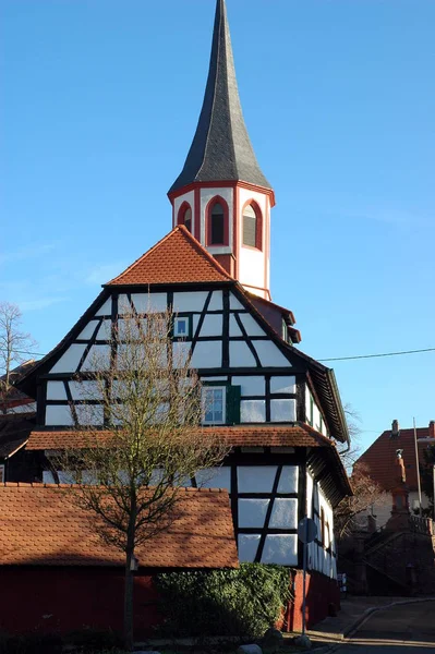 Voormalig Douanestation Het Oude Centrum Van Knielingen — Stockfoto