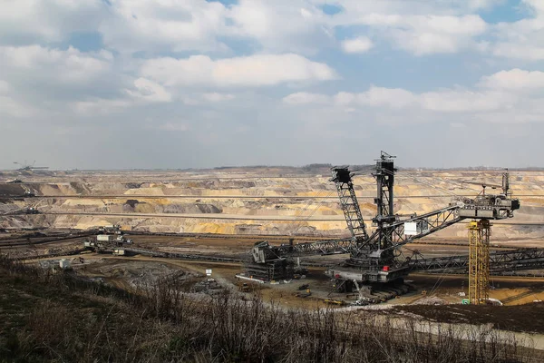 採石場での炭鉱 — ストック写真