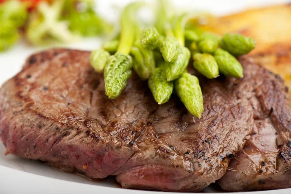 Chřest Divoký Steaku — Stock fotografie