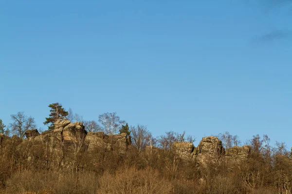 Θέα Kanelfelsen Westerhausen — Φωτογραφία Αρχείου