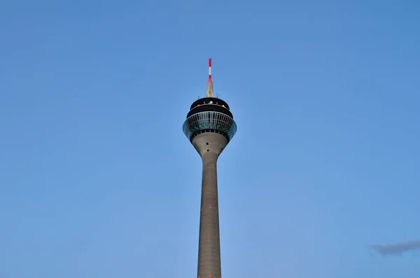 Tour Rhin Dans Port Des Médias Düsseldorf — Photo