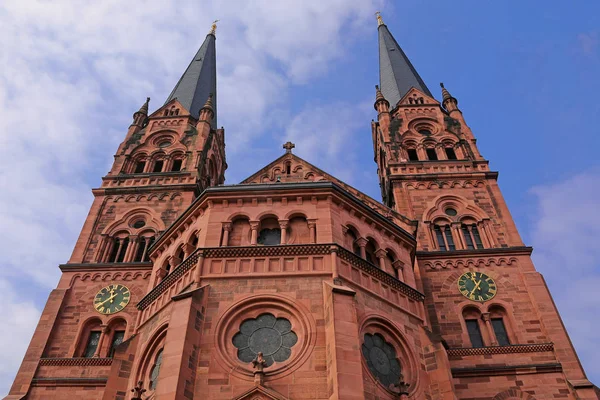 John Kirche Freiburg Breisgau — Stockfoto