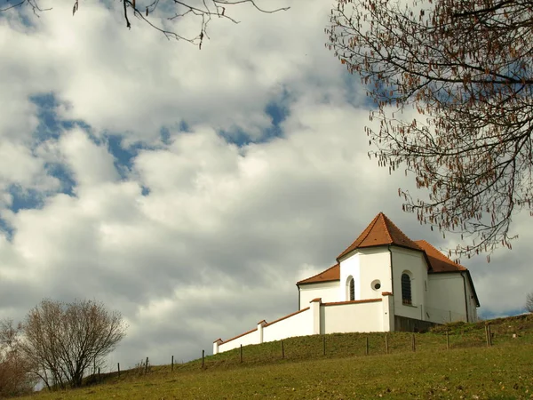 Святилища Святой Урсулы Пилграмсберге Баварском Лесу — стоковое фото