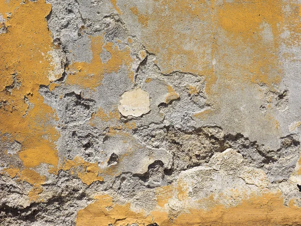 Damage caused by damp and moisture on a wall