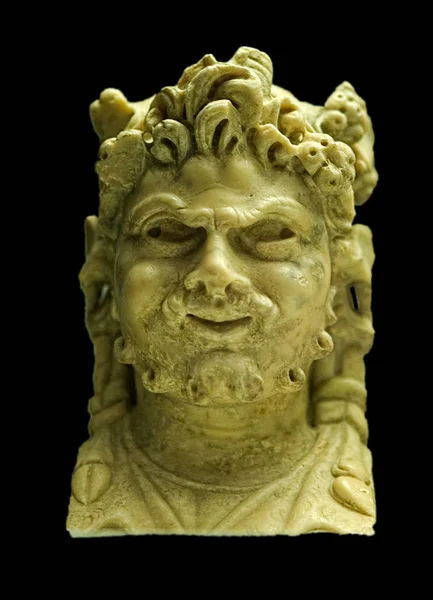 Marble Bust Roman Mythological God Pan Young — Stock Photo, Image