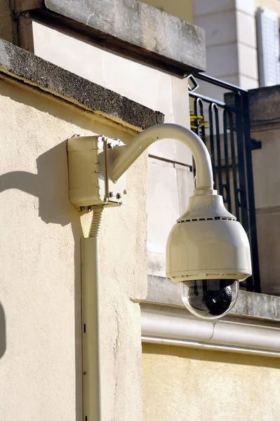 Câmera Vídeo Francesa Uma Rua Versalhes — Fotografia de Stock