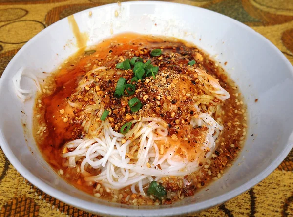 Мандалай Шей Мандалай Шей Шей Burmese Rice Noodle — стоковое фото