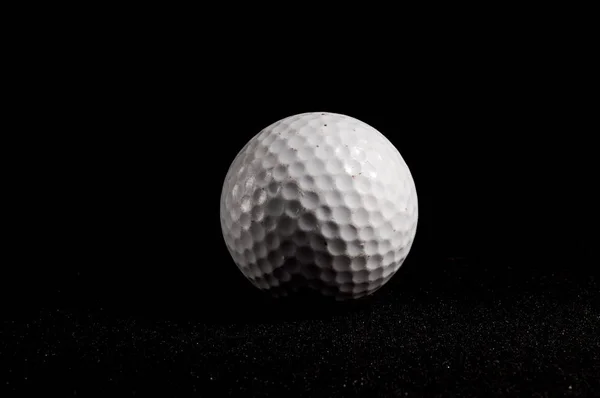Klasszikus Stílusú Kerek Golf Labda Texturált Gömb — Stock Fotó