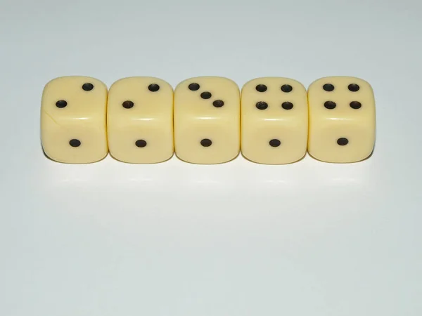 Gambling Dice Cubes Game Chance — Stock Photo, Image
