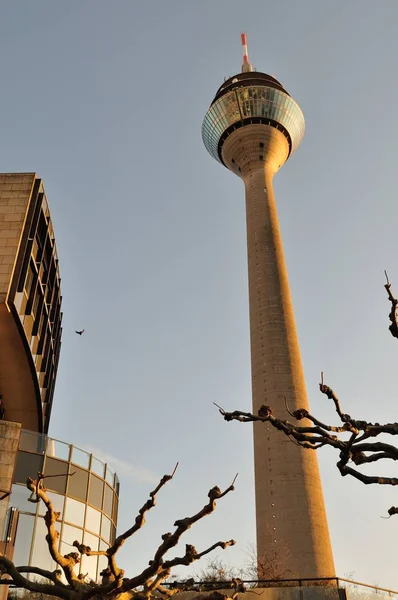 Torre Televisión Dusseldorf — Foto de Stock