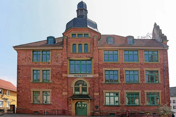 Gemeentehuis Bammental — Stockfoto