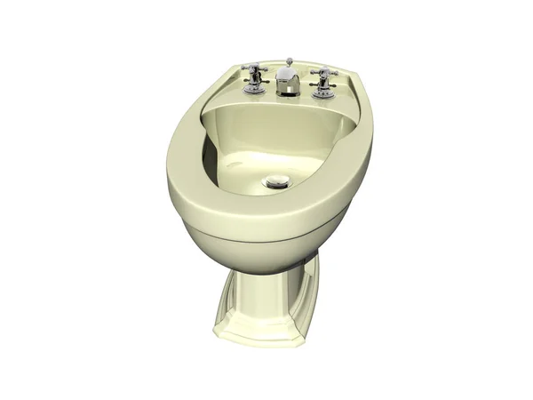 トイレの3Dレンダリング — ストック写真