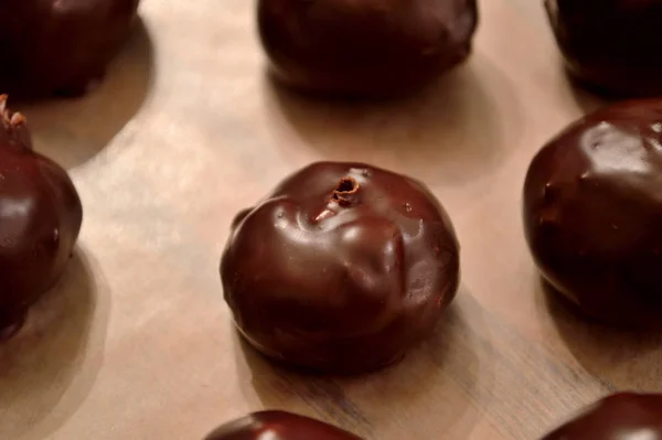 Schokolade Martha Washington Bonbons Auch Bekannt Als Schokoladenbonbons Die Zum — Stockfoto