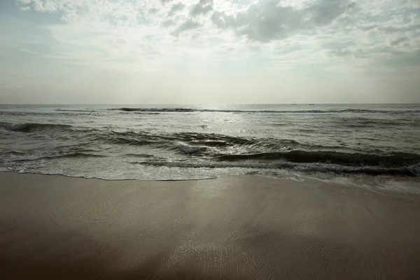 Jemný Písek Pláži Indického Oceánu — Stock fotografie