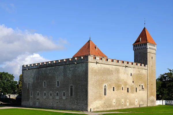 Castelo Bispo Saaremaa Estonia — Fotografia de Stock