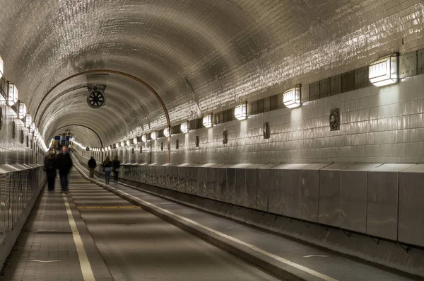 Zugtunnel Der Stadt — Stockfoto