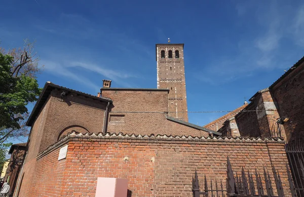 Basilica Sant Ambrogio Milano — Foto Stock