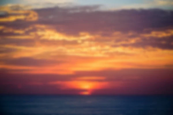 Θάμπωμα Φόντου Τοπίο Της Ηλιοβασίλεμα Πάνω Από Θάλασσα Andaman Από — Φωτογραφία Αρχείου