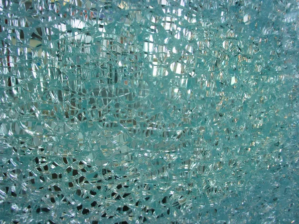 Gebroken Glas Gebroken Glas — Stockfoto