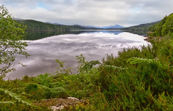 Naturidylle Auf Loch Garry Scotland — Stockfoto