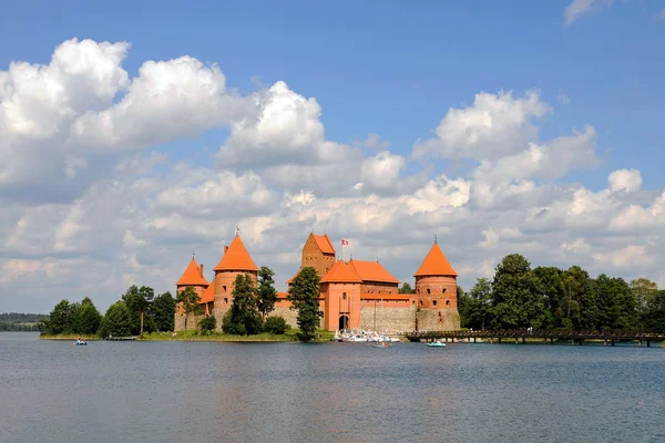 Castillo Trakai Lithuania —  Fotos de Stock