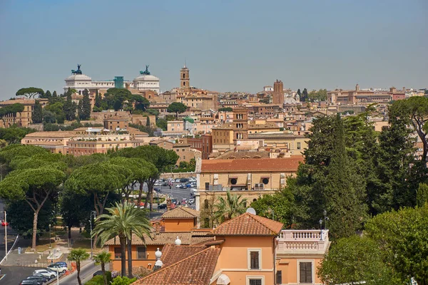 Vista Panoramica Roma Giù — Foto Stock