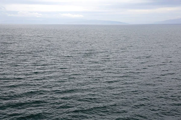 Surface Eau Mer Adriatique Dans Baie Kvarner Croatie — Photo