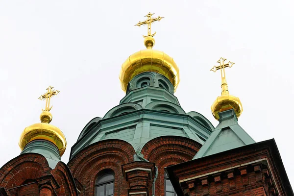 フィンランドヘルシンキのウスペンスキー大聖堂 — ストック写真
