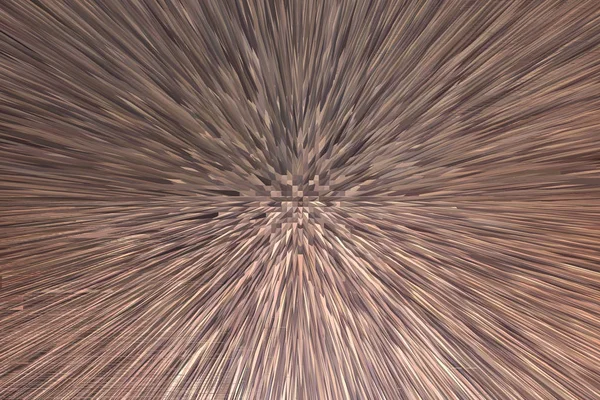 Коричневая Необычная Абстрактная Текстура Острыми Лучами — стоковое фото