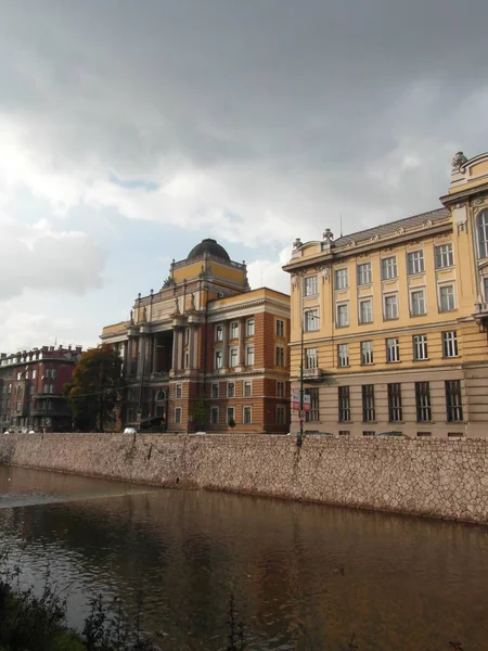 Старий Гарний Будинок Сараєво Боснія Герцеговина — стокове фото