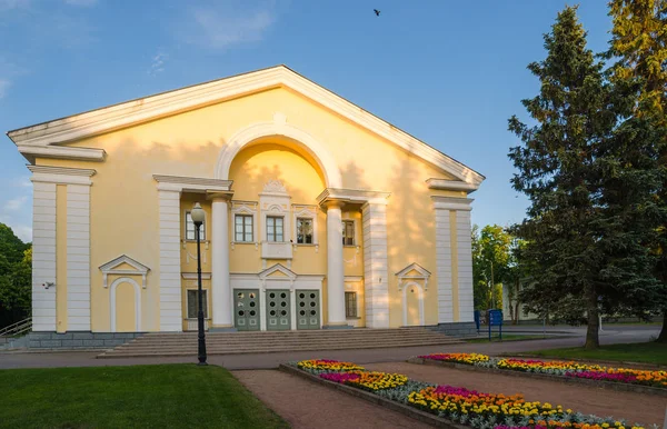 Kulturhuset Sillamae Stalintidens Arkitektur — Stockfoto