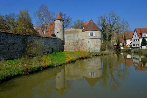 Vue Panoramique Sur Belle Architecture Médiévale — Photo