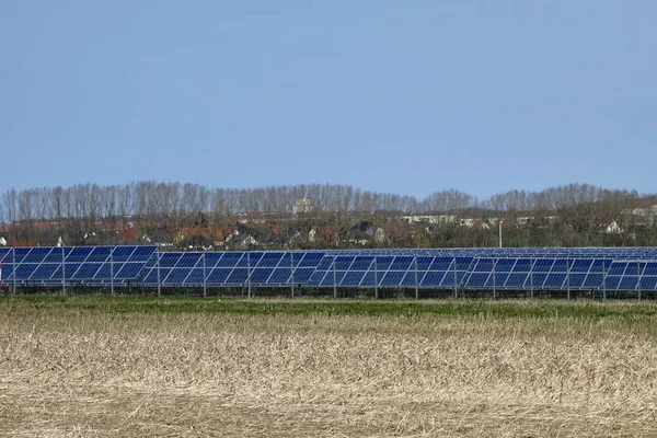 Solarpark Wismar — Stockfoto