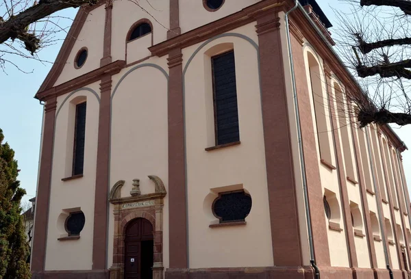 Santa Trinidad Iglesia Lauterbourg Alsacia — Foto de Stock