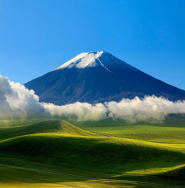 Beau Paysage Avec Une Belle Couleur Fond — Photo