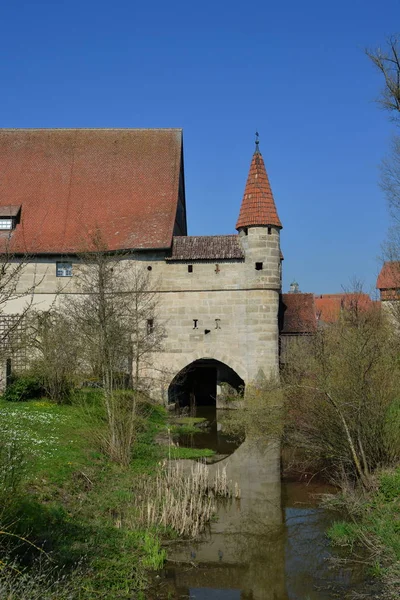 Vista Panoramica Maestosa Architettura Medievale — Foto Stock