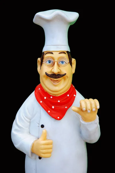 Funny Chef Large Smile — Stock Photo, Image