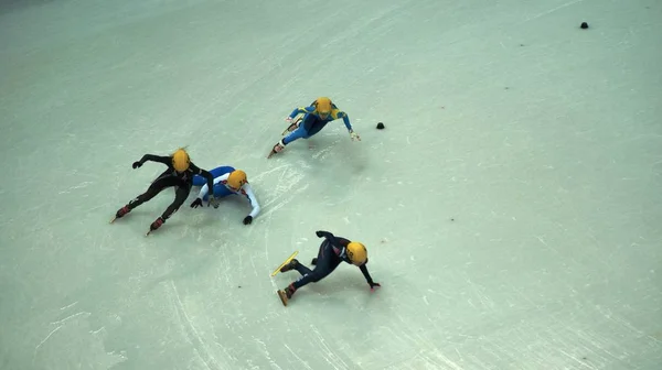 Competição Patinação Gelo Nos Jogos Olímpicos Inverno Sochi 2014 — Fotografia de Stock